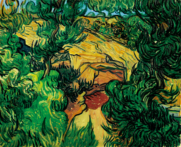  文森特·威廉·梵高  Vincent Willen Van Gogh ——采石场入口